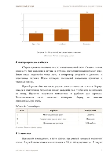 Страница 7: Расчёт параметров