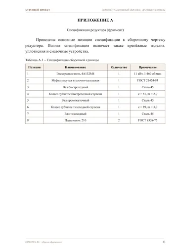 Страница 13: Приложение