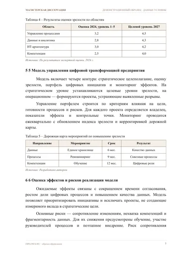 Страница 7: 3 Характеристика объекта исследования и…