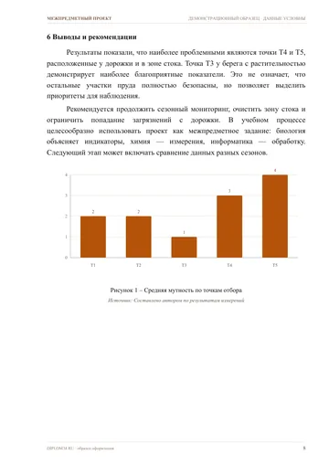 Страница 8: Таблица с данными
