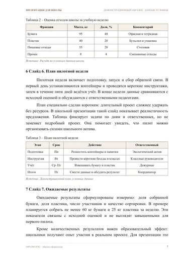 Страница 7: Слайд 3. Что такое раздельный сбор