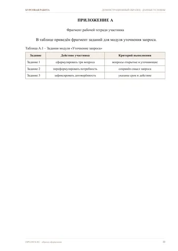 Страница 11: Приложение