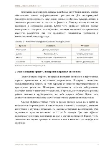 Страница 6: Архитектура и компоненты цифрового…